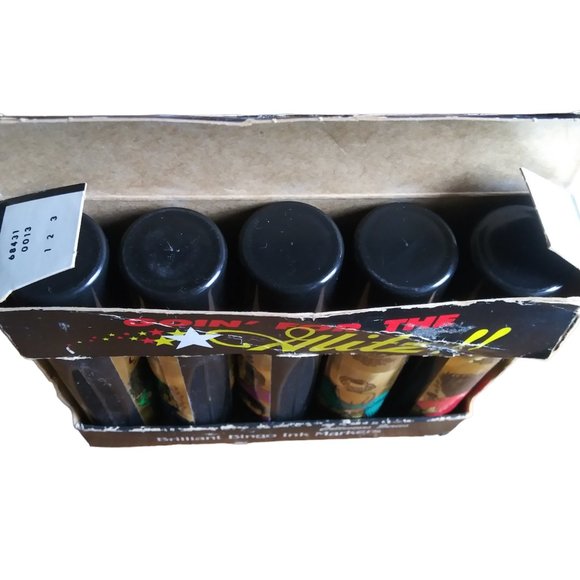 Goin For The Glitz Brilliant Bingo Ink Markers Collectors Set of 5 Vegas Stars - Picture 10 of 11